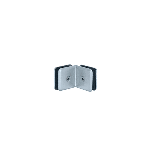 Brushed Nickel Estate Series 90 Degree Glass-to-Glass Clamp