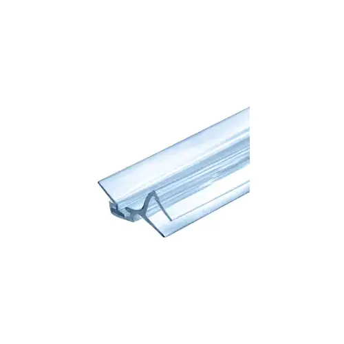 135 Degree Door Jamb Seal for 5/16" Glass -  4 inch Sample