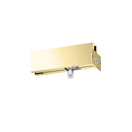 CRL PH34BR Brass Wall Mounted Transom Patch with 1NT300 Insert
