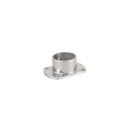 Polished Stainless Cut Flange for 1-1/2" Tubing