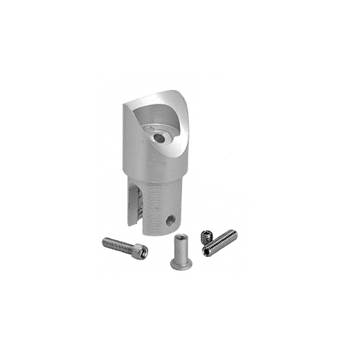 CRL A19AT5 Satin Anodized ACRS Acute 5 Angled Tee Adaptor