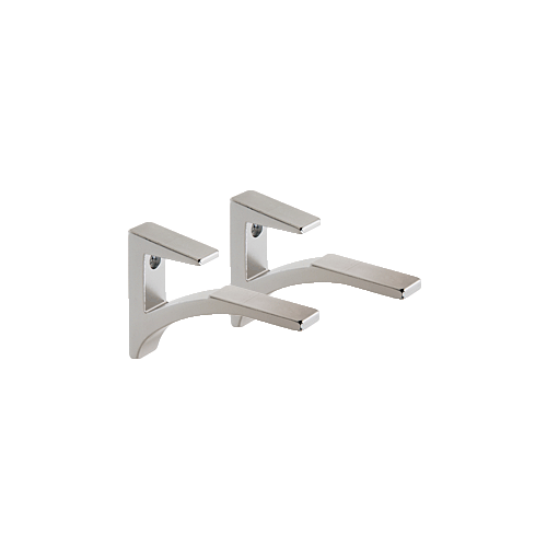 CRL SC75CH Chrome - Aluminum Shelf Bracket for 5/8" to 3/4" Glass - pack of 2