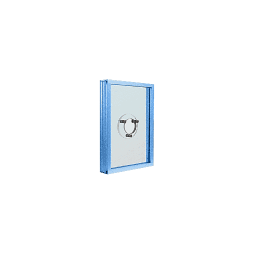 Custom Powder Painted (Specify) Aluminum Standard Inset Frame Exterior Glazed Vision Window