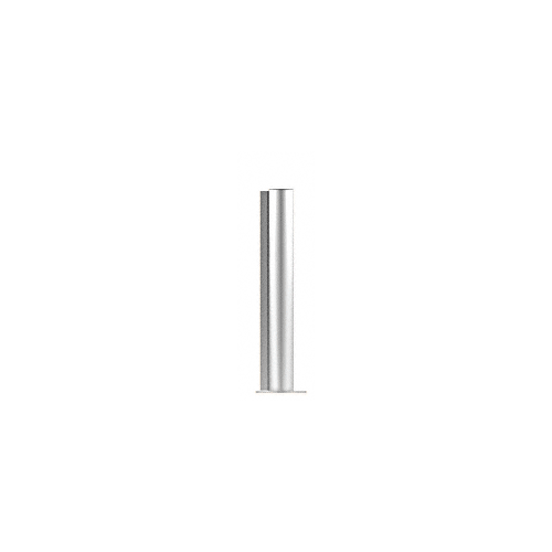 CRL Polished Stainless 18/" Round PP08 Elegant Series Counter//Partition End Post