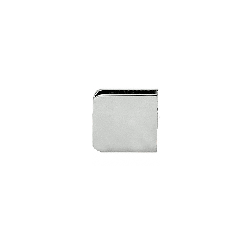Polished Nickel Oversized Fixed Panel U-Clamp