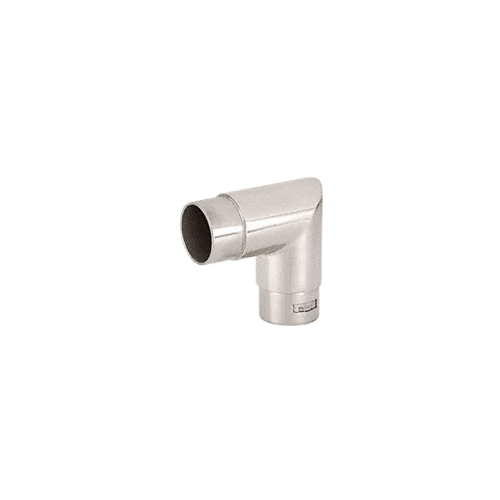 Polished Stainless Mitered Style 90 Degree Corner for 1-1/2" Tubing
