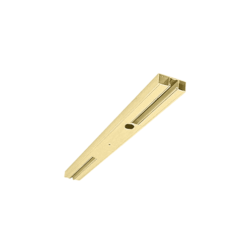 Satin Brass 4" Two Pocket Sided Door Header Custom Length