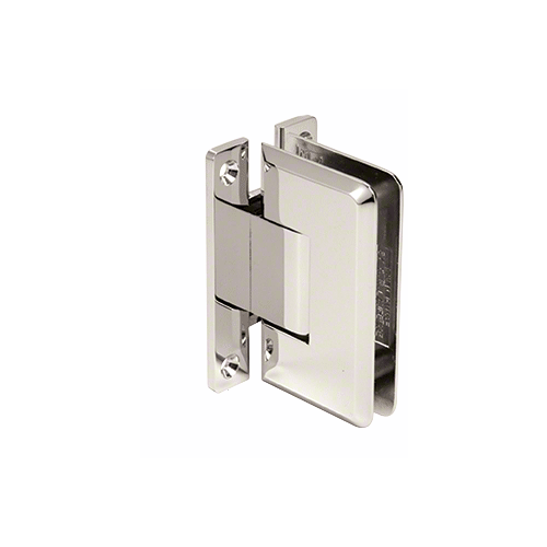 Polished Nickel Pinnacle 337 Series Adjustable Wall Mount 'H' Back Plate Hinge