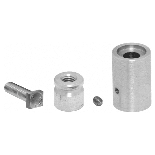 Brushed Stainless Anodized Wall Protector Mounting Kit