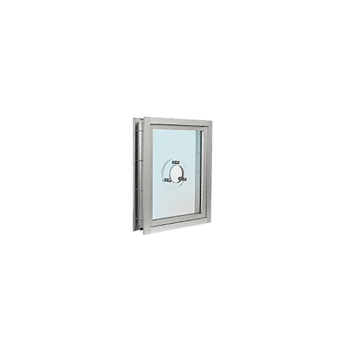 CRL C0VEA Satin Anodized Aluminum Clamp-On Frame Exterior Glazed Vision Window