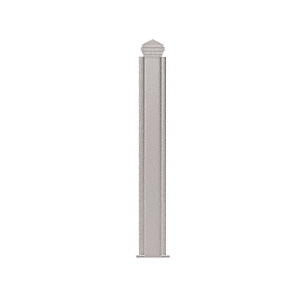 CRL PP44CBS Brushed Stainless 18" High 1-1/2" Square PP44 Plaza Series Counter/Partition Center Post