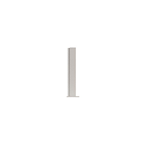 CRL PP4318EBS Brushed Stainless 18" High 1-1/2" Square PP43 Plaza Series Counter/Partition End Post