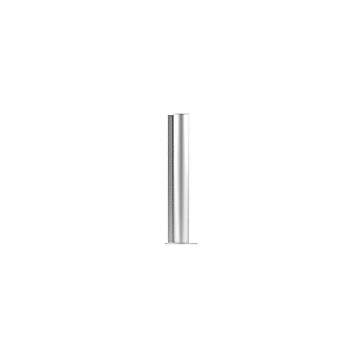 CRL PP0818EPS Polished Stainless 18" Round PP08 Elegant Series Counter/Partition End Post