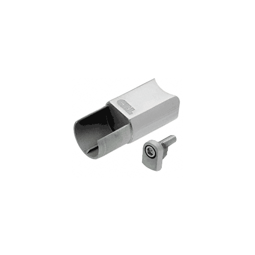 316 Brushed Stainless CRS Rail Adaptor for Level Bottom Rails