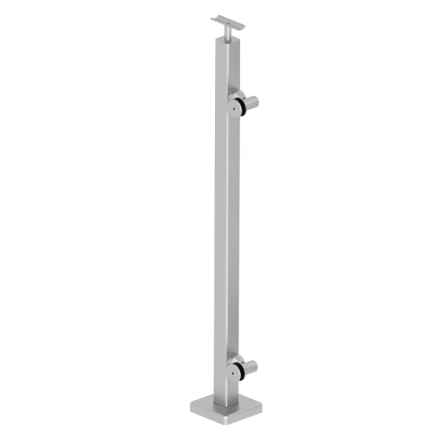CRL P142EBS 316 Brushed Stainless 42" P1 Series End Post Railing Kit