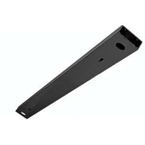 Crl Dchbld Black Powder Coated 4 1 2 X 72 Double Door Header