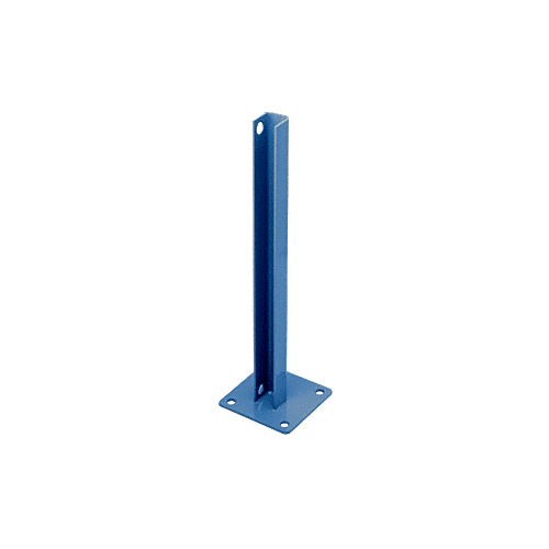 Custom Color AWS 135 Degree Welded Steel Surface Mount Stanchion for Round Center Post Powder Coated