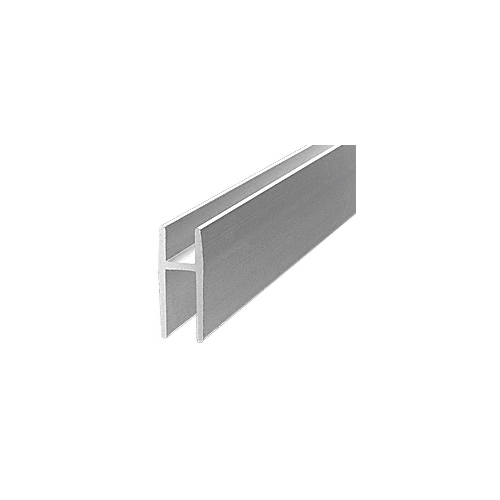 CRL D5610A Satin Anodized Aluminum D5610 'H' Bar 144" Stock Length