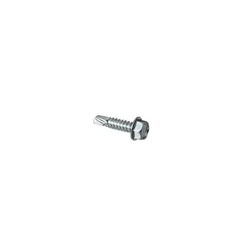 Tek AV11914 Zinc Plated 3/8"-14 x 1" Self-Drilling Screws with Hex Washer Head - pack of 25