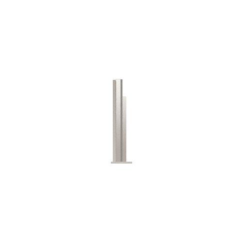 CRL PP4324LPS Polished Stainless 24" High 1-1/2" Square PP43 Plaza Series Counter/Partition Corner Post