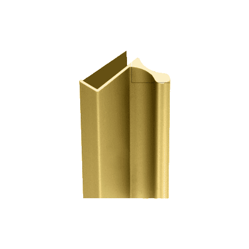 CRL Gold Color Showcase Stick-On Finger Pulls Bulk 100 Pack