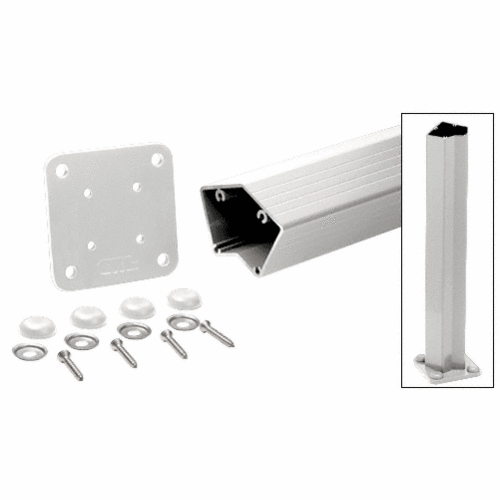 Sky White 200, 300, 350, and 400 Series 48" 135 Degree Surface Mount Post Kit