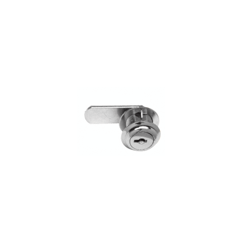 Brushed Nickel Cam Lock - Randomly Keyed