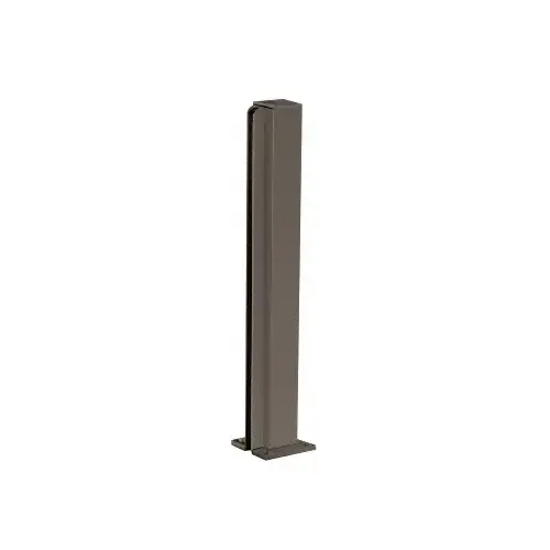 Duranodic Bronze 24" End Design Series Partition Post