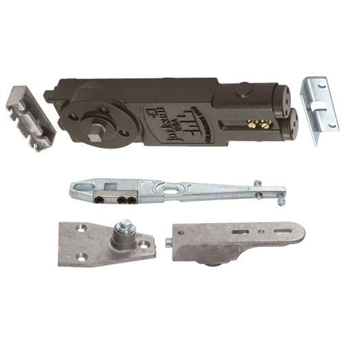 Extra Light Duty Spring 90 degree Hold Open Overhead Concealed Closer With "S" Side-Load Hardware Package