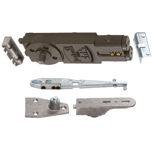 Heavy-Duty Spring 7/8" Extended Spindle 90 degree Hold Open Overhead Concealed Closer With "S" Side-Load Hardware Package