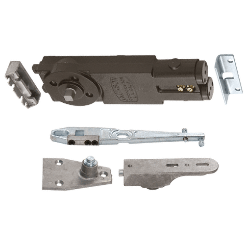 Light Duty Spring 90 degree Hold Open Overhead Concealed Closer with "S" Side-Load Hardware Package