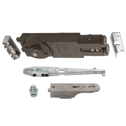 Regular Duty Spring 105 degree Hold Open Overhead Concealed Closer with 'U' Side-Load Hardware Package