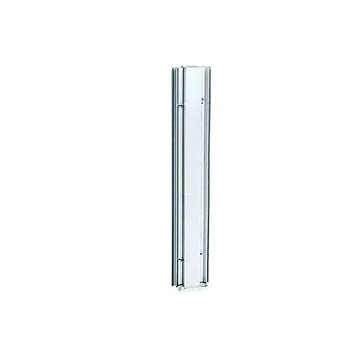Brite Anodized 30" 45 Degree Center Design Series Partition Post