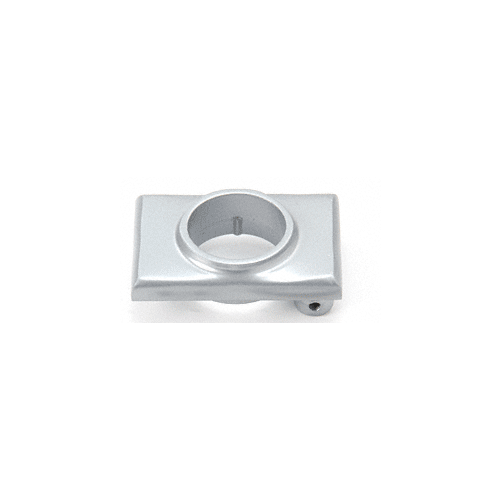 Satin Aluminum Mortise Cylinder Mounting Pad for 3100 Mid-Panel Devices