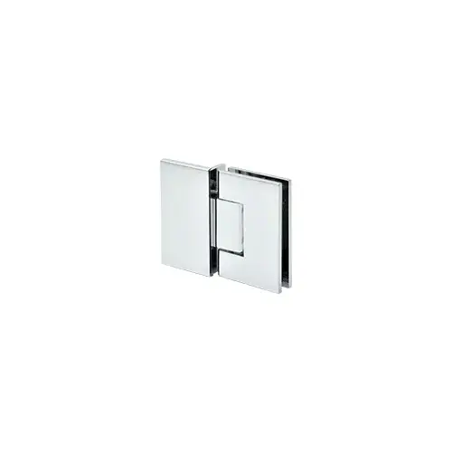 CRL MEL054CH Polished Chrome Face Mount Melbourne Hinge with Cover Plate