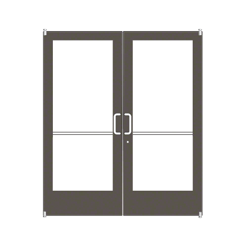 CRL ALUMCD42122VCP1 CRL U.S. Aluminum Bronze Anodized Custom Pair