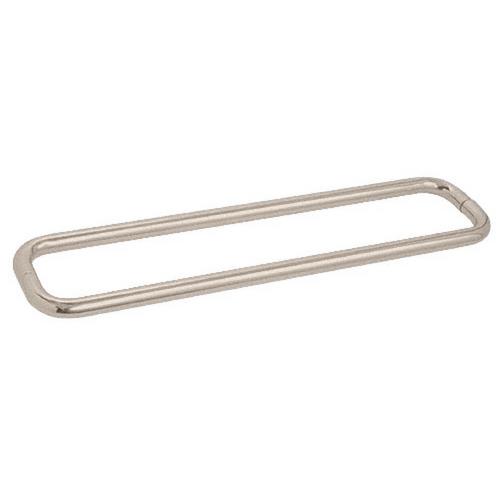 Satin Nickel 30" BM Series Back-to-Back Towel Bar Without Metal Washers