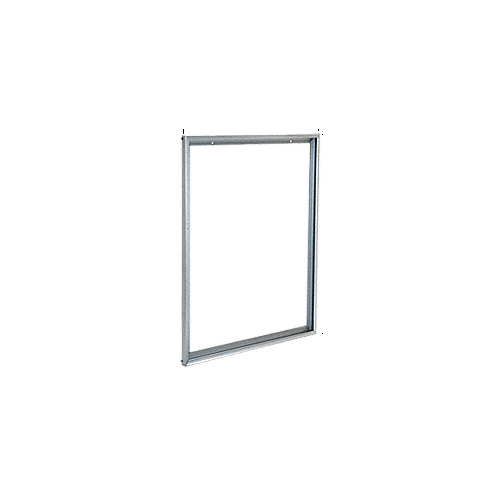 Brite Anodized 24" x 36" Aluminum Mirror Frame
