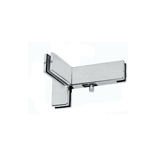 CRL PH41RBS Brushed Stainless Right Hand Sidelite Transom Patch with Support Fin Bracket and 1NT300 Insert