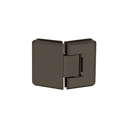 CRL P1N0450RB Oil Rubbed Bronze Pinnacle 045 Series 135 Degree Glass-to-Glass Standard Hinge