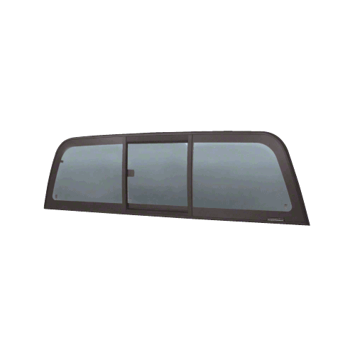 CRL ECT804S "Perfect Fit" Tri-Vent Slider with Solar Glass for 2004+ Chevy Colorado/GMC Canyon