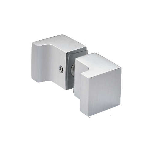 CRL SDKSQ2BN Brushed Nickel BacktoBack Square Finger Pull Knob