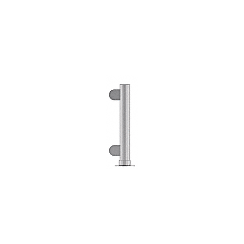 Brushed Stainless 16" Round PP06 Elegant Series Counter/Partition End Post With Air Space Brushed Stainless 16" Round PP06 Elegant Series Counter/Partition End Post With Air Space