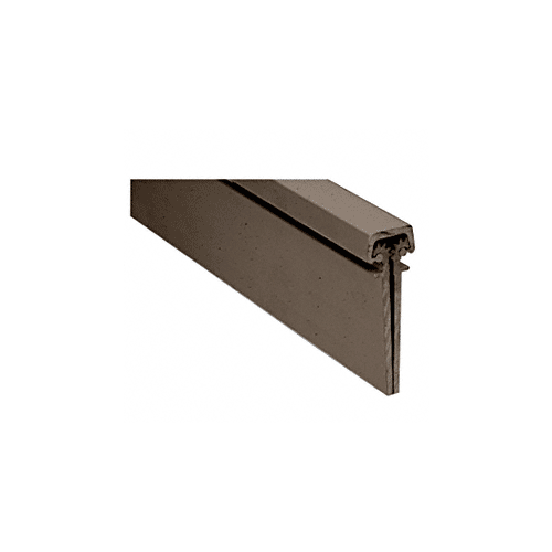 Dark Bronze Anodized 350 Series Heavy-Duty Concealed Leaf Continuous Hinge - 83"