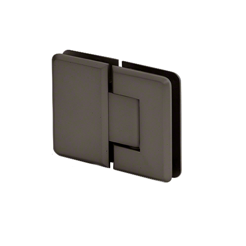 CRL P1N1800RB Oil Rubbed Bronze Pinnacle 180 Series 180 Degree Glass-to-Glass Standard Hinge