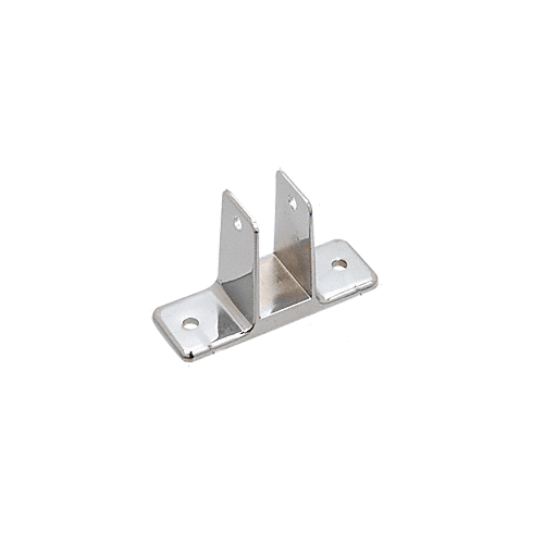Chrome 1-9/32" Two Ear Partition Bracket