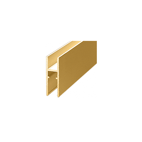 Gold Anodized Aluminum LK610 H-Bar 144" Stock Length