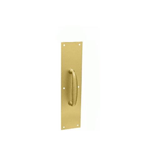 Polished Brass 3-1/2" x 15" Pull Plate