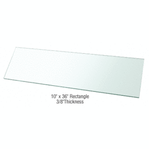 10 Pack CRL Tempered 12 X 12 Glass for Displays