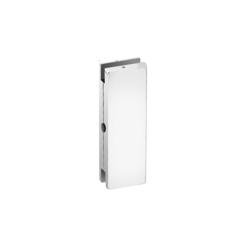 Polished Stainless AMR Series Sidelite or Glass Door Mounted Keeper